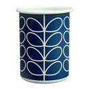Orla Kiely Linear Stem Enamel Tumbler - Slate