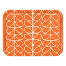 Orla Kiely Linear Stem Large Tray - Persimmon