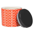 Orla Kiely Linear Stem Presimmon Storage Jar 1 Litre