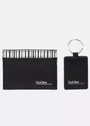 Card Holder & Key Ring - Black