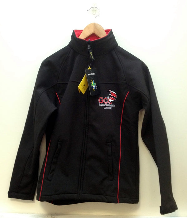 Deer Park Crested Softshell Jacket - Black