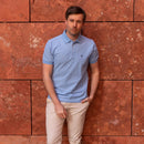 Pique Polo - Light Blue