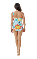 Poppy Twist Swimsuit - Aqua