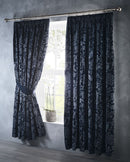 Portfolio Heritage Oak Tree Midnight Blue Curtains 66"x72"