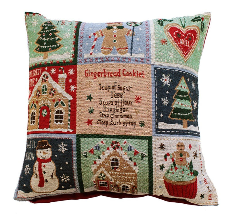 Portfolio Jolly Gingerbread Cushion 43x43cm