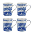 Portmeirion Set of 4 Mugs - Blue Italian