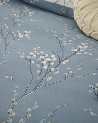 Pussy Willow Duvet Cover Set - Dark Sea Spray