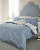 Pussy Willow Duvet Cover Set - Dark Sea Spray