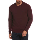 Lambswool Round Neck Jumper - Tawny Port