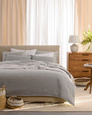 200 Thread Count Percale Fitted Sheet - Silver