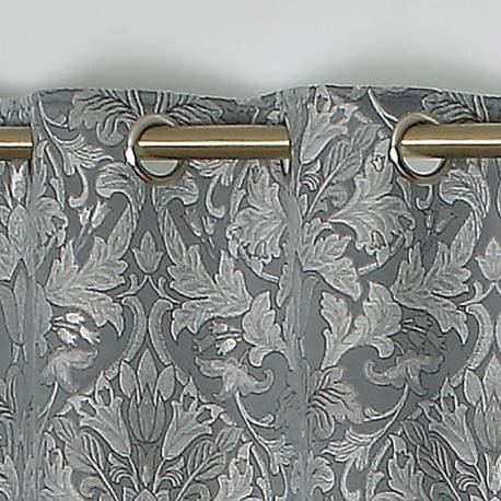 Regal Readymade Eyelet Curtains - Silver