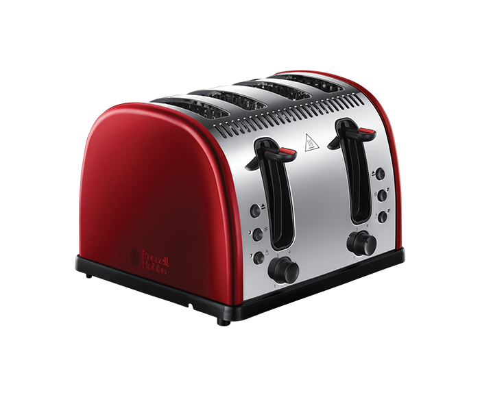 Legacy Red 4 Slice Toaster
