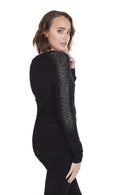 Eileen Diamante Jumper - Black