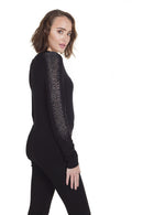 Eileen Diamante Jumper - Black