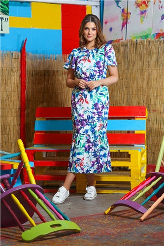 Andrea Dress - Purple