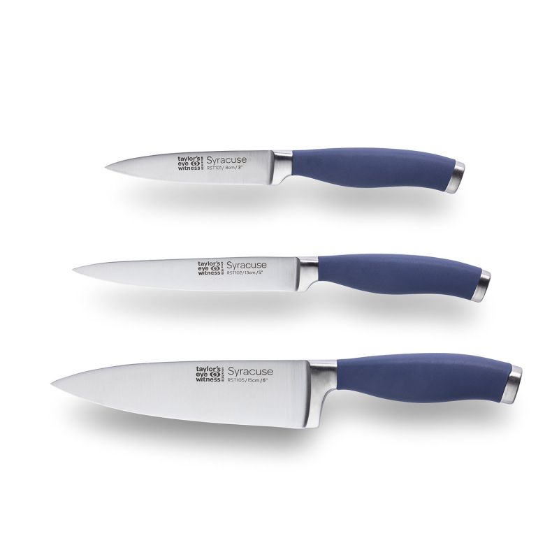 Syracuse 3 Piece Knife Set Denim