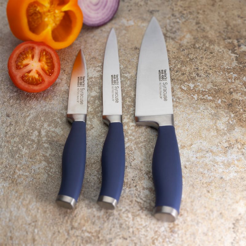 Syracuse 3 Piece Knife Set Denim