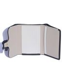 Crest Small Trifold Purse - Black