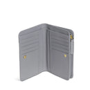 Pockets Medium Bifold Purse - Grey