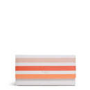 Summer Stripes Large Flapover Matinee - Chalk