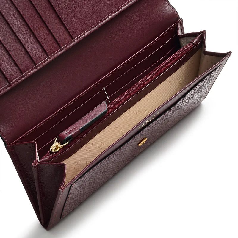 Apsley Road Heirloom Flapover Mat - Dark Cherry