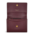 Apsley Road Heirloom Flapover Purse - Dark Cherry