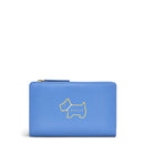 Heritage Dog Medium Bifold Purse - Traquil Blue