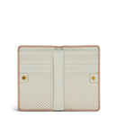 Heritage Dog Outline Bifold Purse - Peach