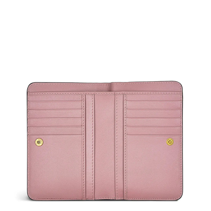 Pockets 2.0 Medium Bifold Purse - Vintage Pink