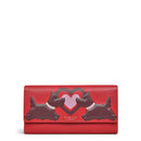 Valentines Large Flapover Matinee - Crimson