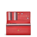 Valentines Large Flapover Matinee - Crimson