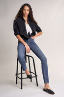 Secret Push In Slim - Mid Wash