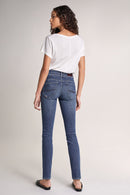 Secret Push In Slim - Mid Wash
