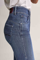 Secret Push In Slim - Mid Wash