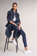 Secret Push In Skinny - Dark Wash