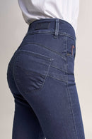 Secret Push In Skinny - Dark Wash