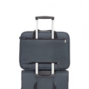 XBR Bali Handle 2 Compartment 15.6" Briefcase - Black