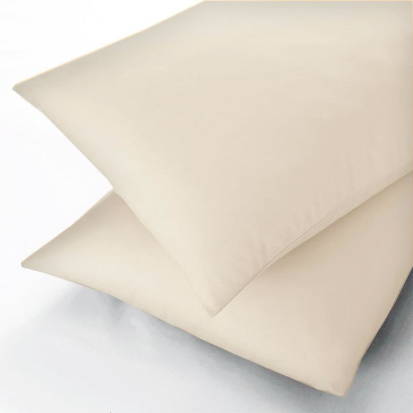 Sanderson 300 Thread Count Ivory Extra Large Pillowcase