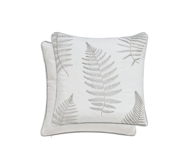 Sanderson Alencon Cushion 40x40cm Dove Silver