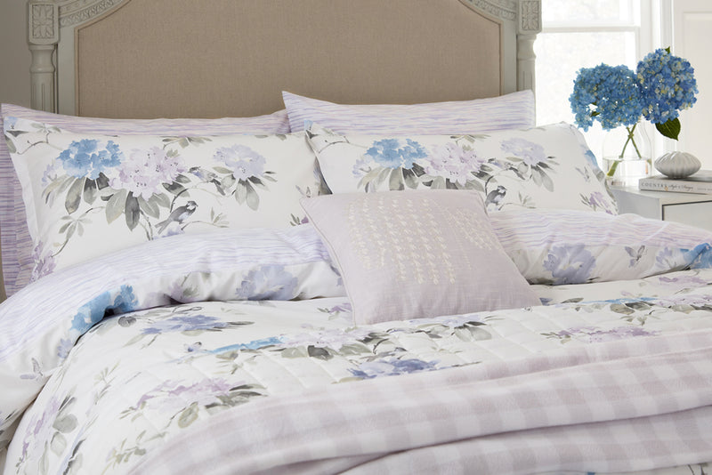 Sanderson Rhodera Amethyst Cushion 40 x 40cm