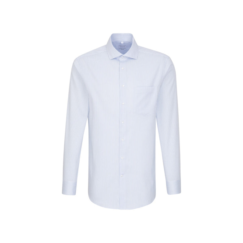 Regular Fit Long Sleeve Shirt - Blue