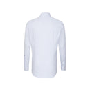 Shaped Striped Long Sleeve Shirt - Blue