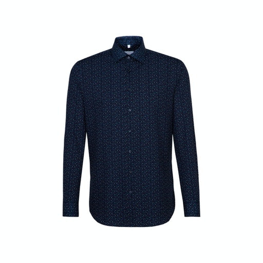 Shaped Fit Shirt - Dark Blue