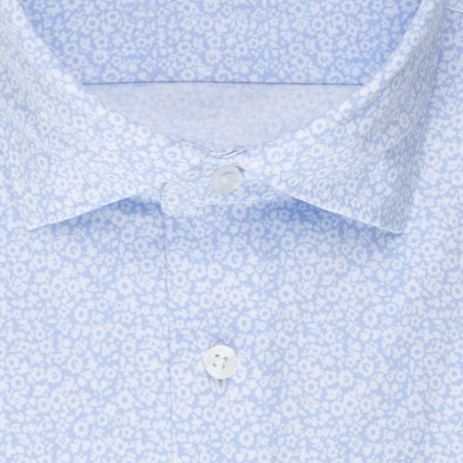 Slim Fit New Kent Shirt - Light Blue