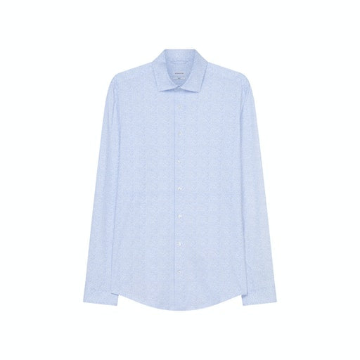 Shaped Fit New Kent Shirt - Light Blue