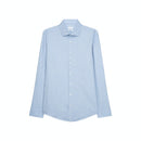 Shaped Fit Light Kent Shirt - Light Blue