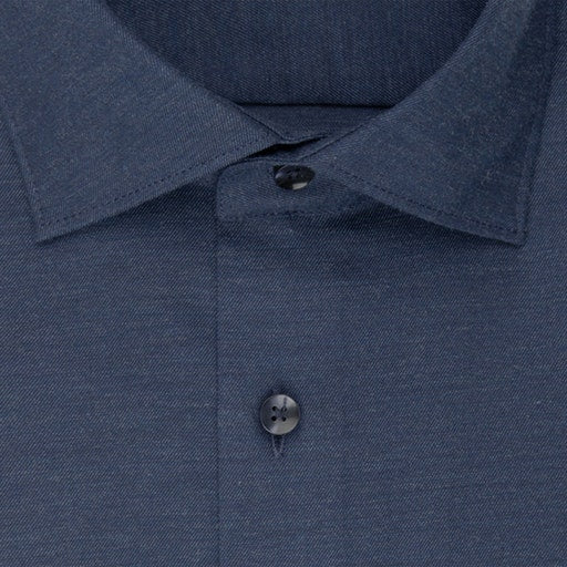 Regular Fit Light Kent Shirt - Dark Blue