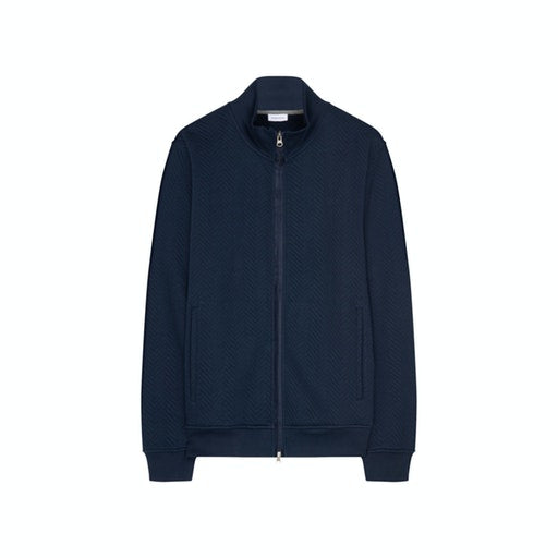 Zipped Sweater - Dark Blue