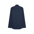 Slim Fit Light Kent Shirt - Dark Blue
