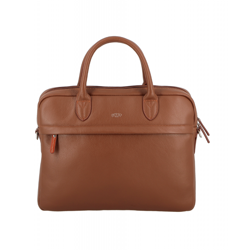 Uppsala Soft 36cm Briefcase - Caramel